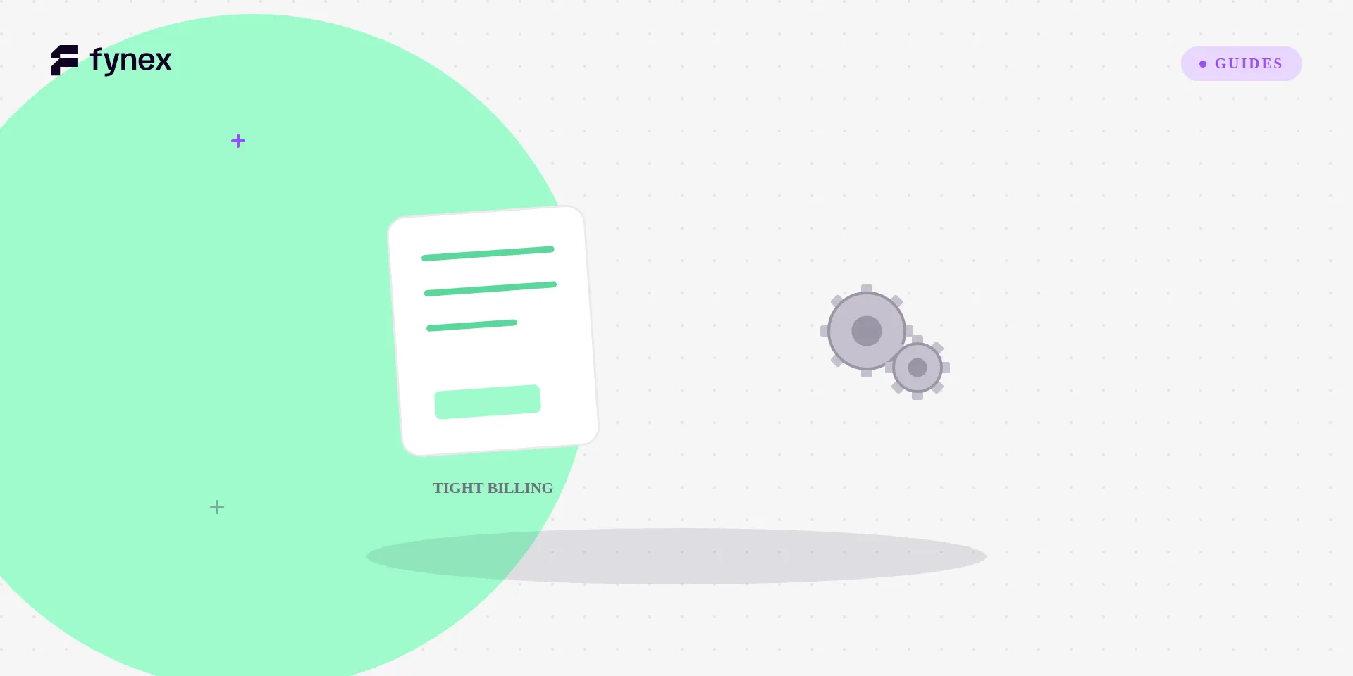 A tidy invoice beating a grey machine of gears.